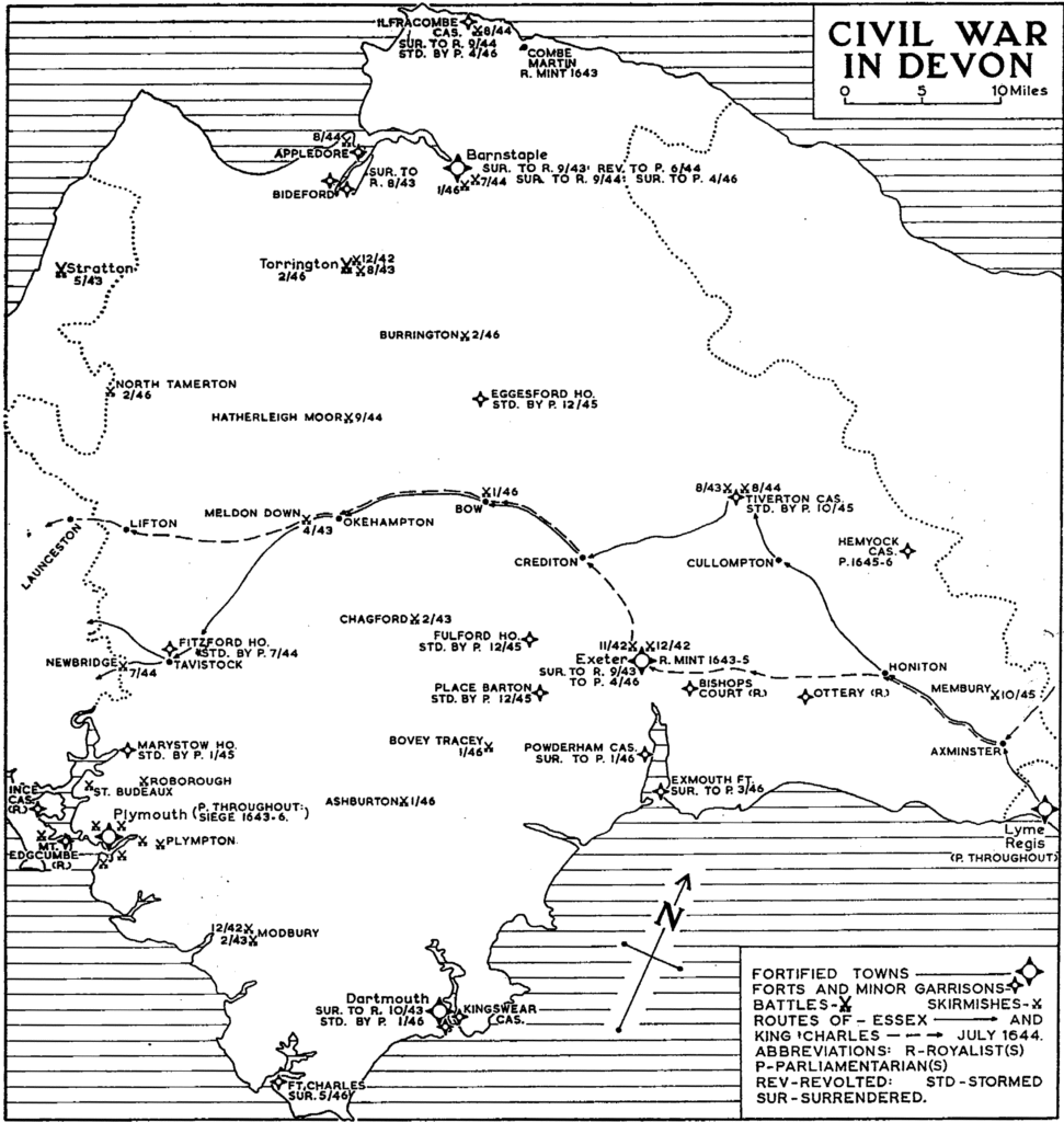 The Civil War in Devon